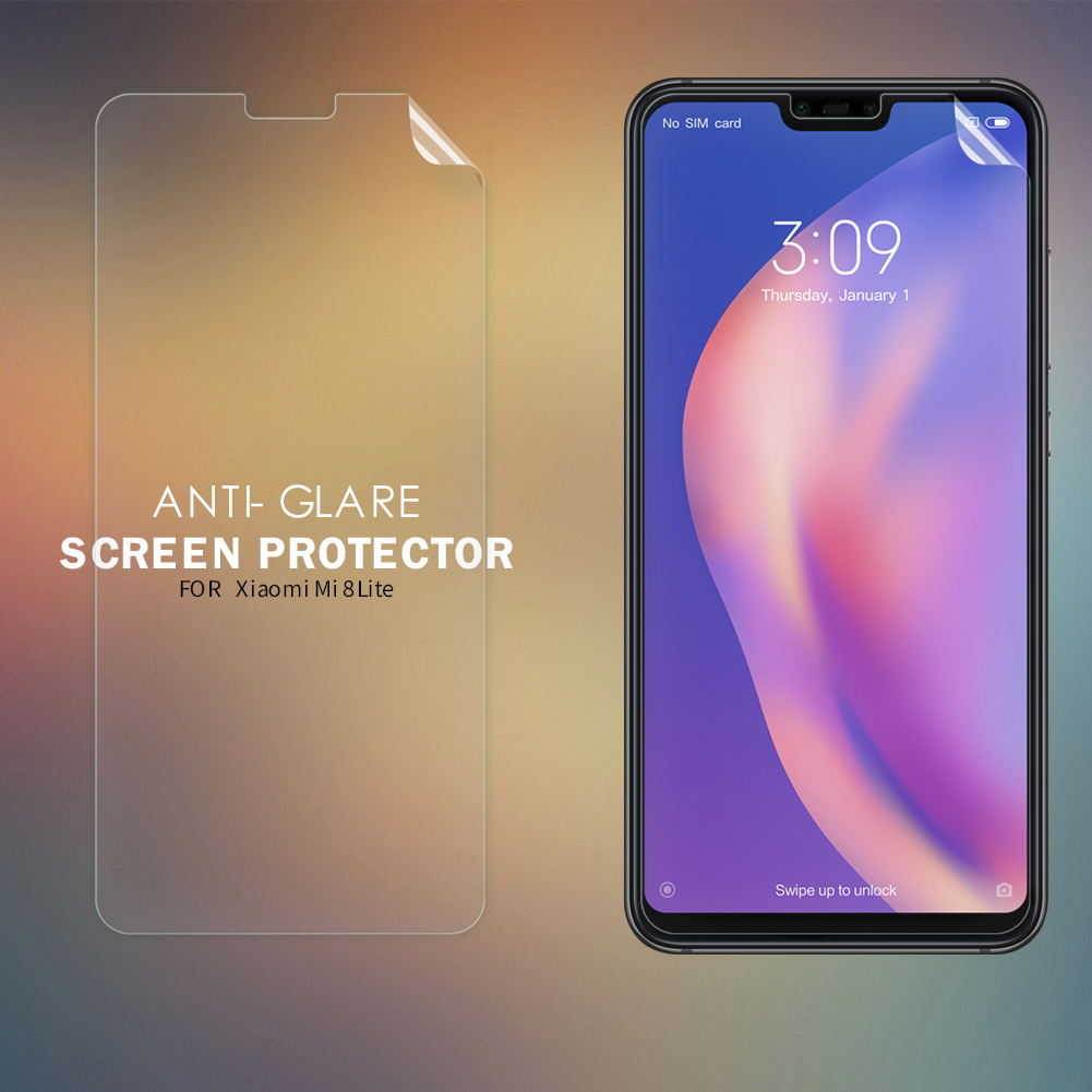 NILLKIN-Anti-Fingerprint-Anti-Glare-Matte-Soft-Screen-Protector-For-Xiaomi-Mi-8-Mi8-Lite-626-inch-No-1376606-2